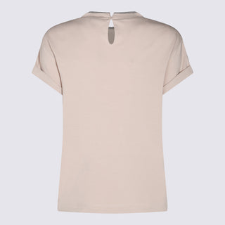 Brunello Cucinelli T-shirts And Polos Beige