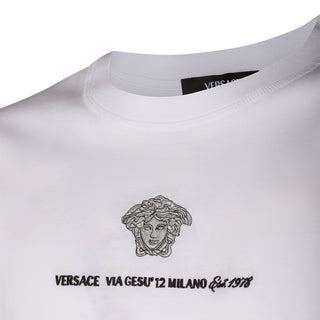 Versace T-shirts And Polos White