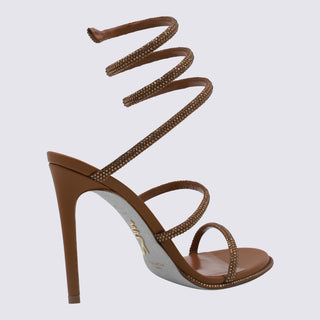 René Caovilla Sandals Brown