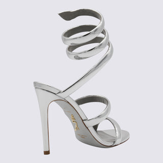 René Caovilla Sandals Silver