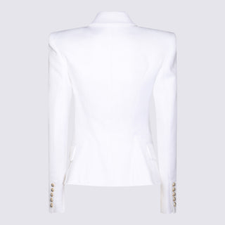 Balmain Jackets White