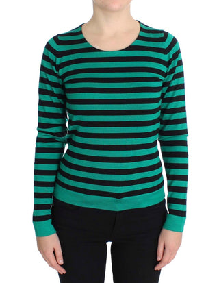 Elegant Striped Cashmere Silk Sweater - Luxury for You