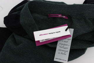 Emerald Elegance Wool-blend Pencil Skirt - Luxury for You