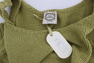 Elegant Green Knit Sleeveless Vest Sweater - Luxury for You