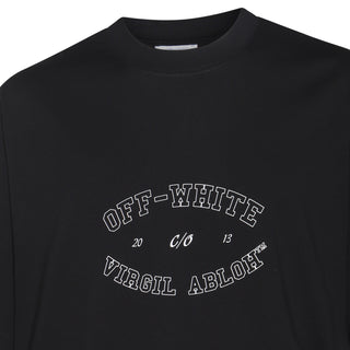 Off-white T-shirts And Polos Black