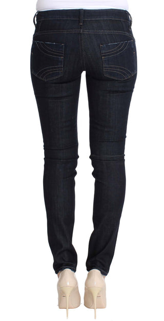 Chic Slim Fit Skinny Blue Jeans - Luxury for You