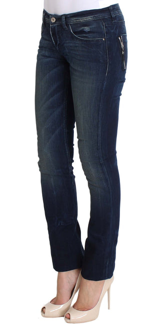 Chic Slim Fit Skinny Blue Jeans - Luxury for You