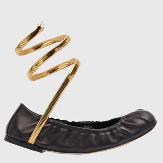 René Caovilla Flat Shoes Black