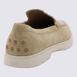 Tod's Flat Shoes Beige