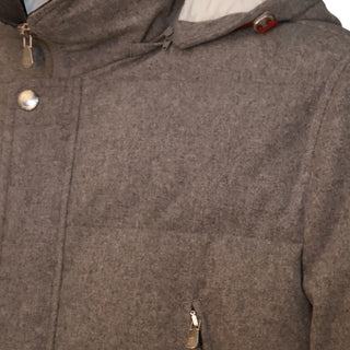 Brunello Cucinelli Coats Grey