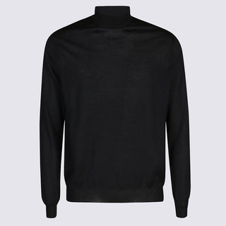 Malo Sweaters Black