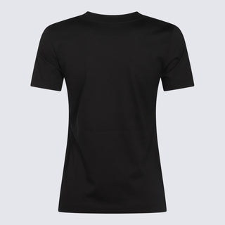 Moncler T-shirts And Polos Black