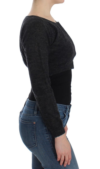 Chic Cropped Alpaca Wool Sweater - Luxury for You