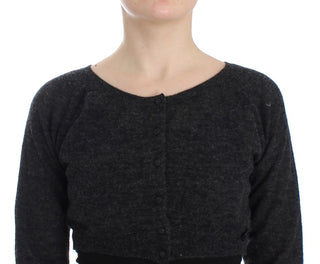 Chic Cropped Alpaca Wool Sweater - Luxury for You