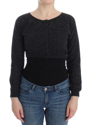 Chic Cropped Alpaca Wool Sweater - Luxury for You