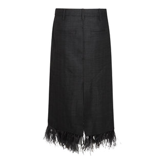 Brunello Cucinelli Skirts Anthracite