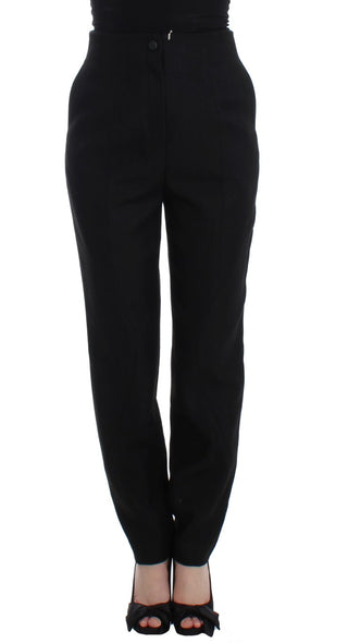 Elegant High-waist Black Pants - Luxury for You