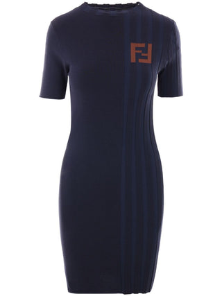 Fendi Dresses Blue