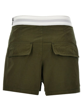 High Waisted Cargo Rave Shorts