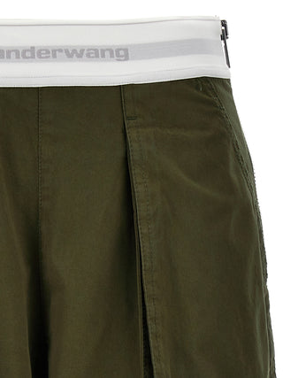 High Waisted Cargo Rave Shorts