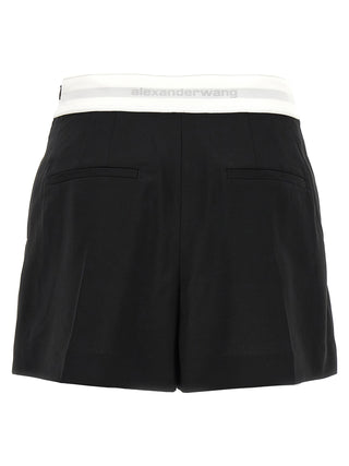 High Wasted Pleated Shorts