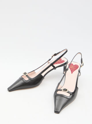 Viv' Canard Slingback Pumps