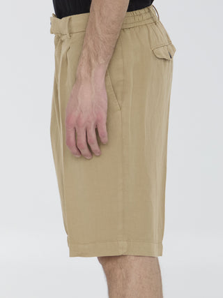 Elasticated Bermuda Shorts