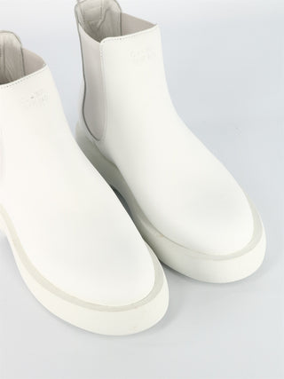 Mileno Chelsea White Leather