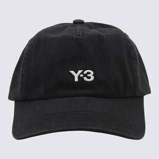 Y-3 Hats Black