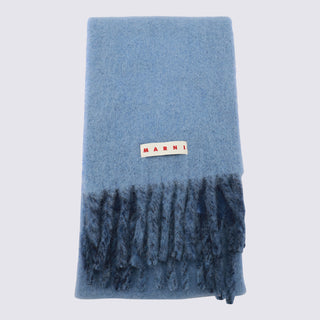 Marni Scarfs Blue