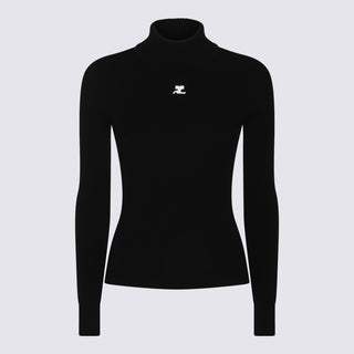 Courreges Sweaters Black