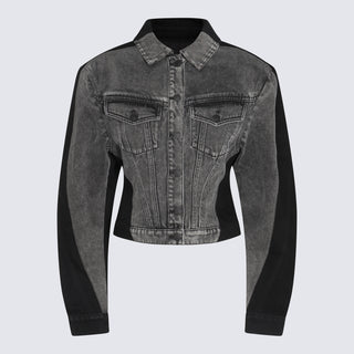 Mugler Jackets Black