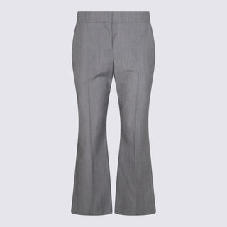 Alexander Mcqueen Trousers Grey