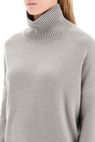 High-necked Heidi Pullover Sweater