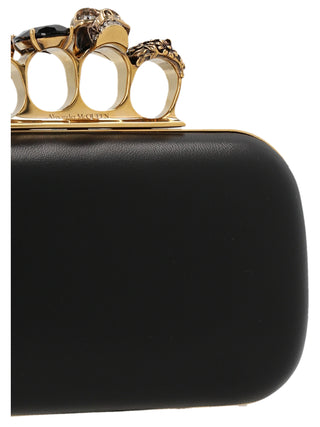 Skull Four Ring Clutch