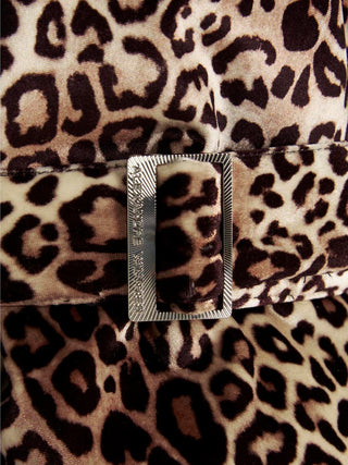 Leopard Down Jacket