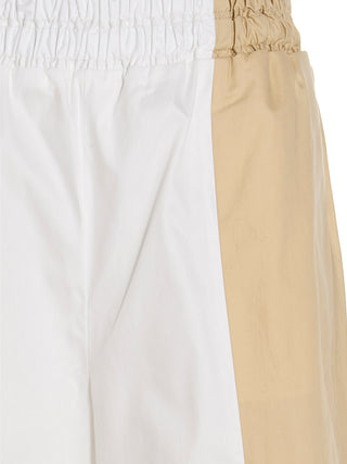 Loose Leg Two-color Pants