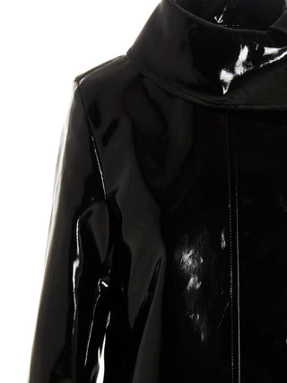 Vinyl Trench Coat