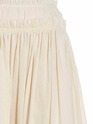 Rouched Waist Skirt