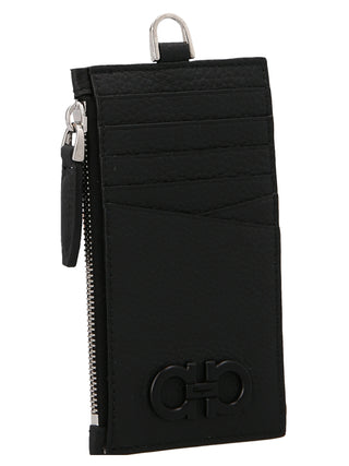 Gancio Card Holder With A Shoulder Strap