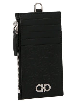 Gancio Card Holder With A Shoulder Strap