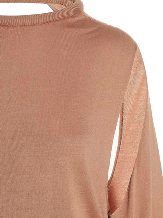 Cut Out Insert Top Sweater