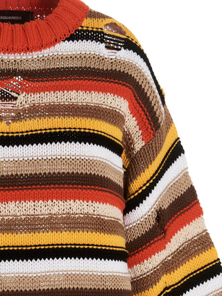 Multicolor Striped Sweater