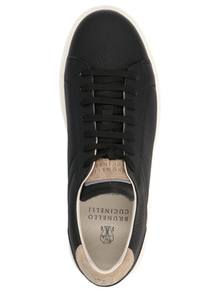 Logo Leather Sneakers