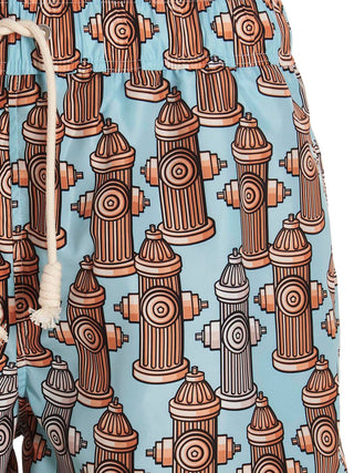 Fire Hydrant Swim Shorts