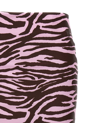 Zebra Miniskirt