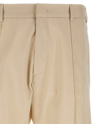 Pants With Front Pleats