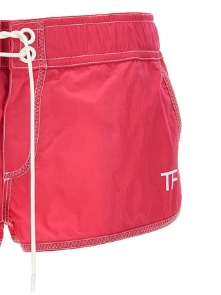 Logo Nylon Shorts