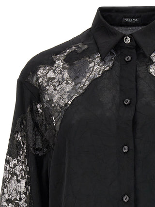 Satin Lace Shirt