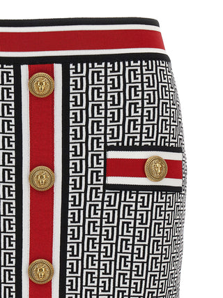 Monogram Skirt